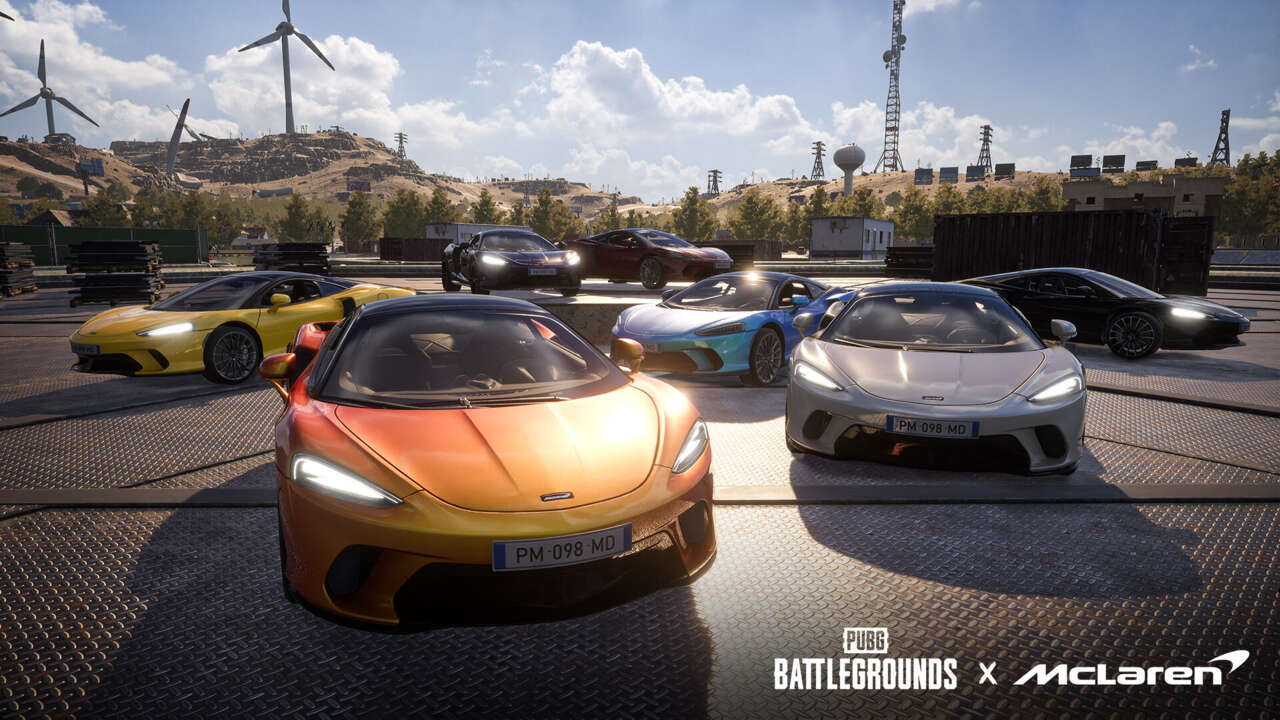 PUBG: Battlegrounds arbeitet mit McLaren zusammen, um neue Fahrzeuge ins Spiel zu bringen