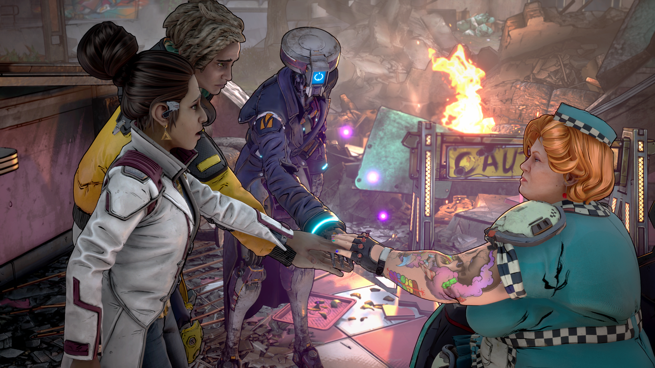 Sieh dir 18 Minuten Gameplay von New Tales From the Borderlands an