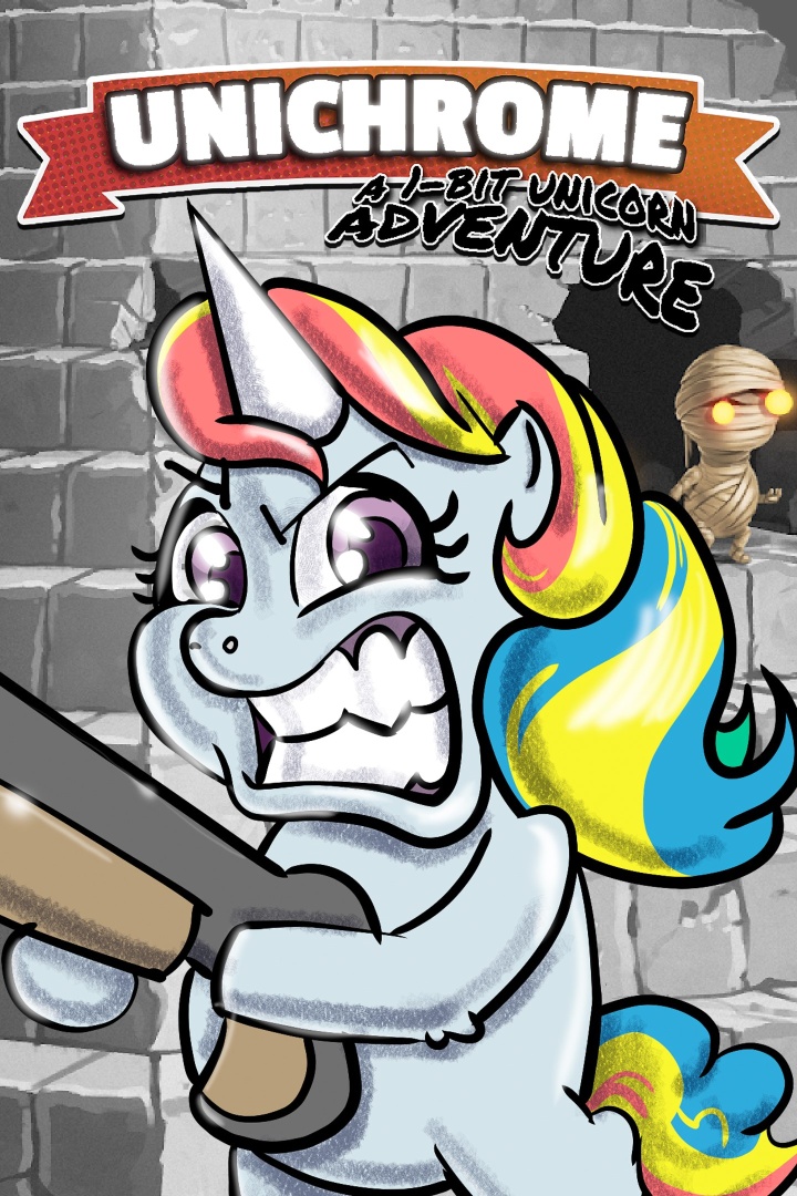 Unichrome: Ein 1-Bit-Einhorn-Abenteuer Box Art.-Nr
