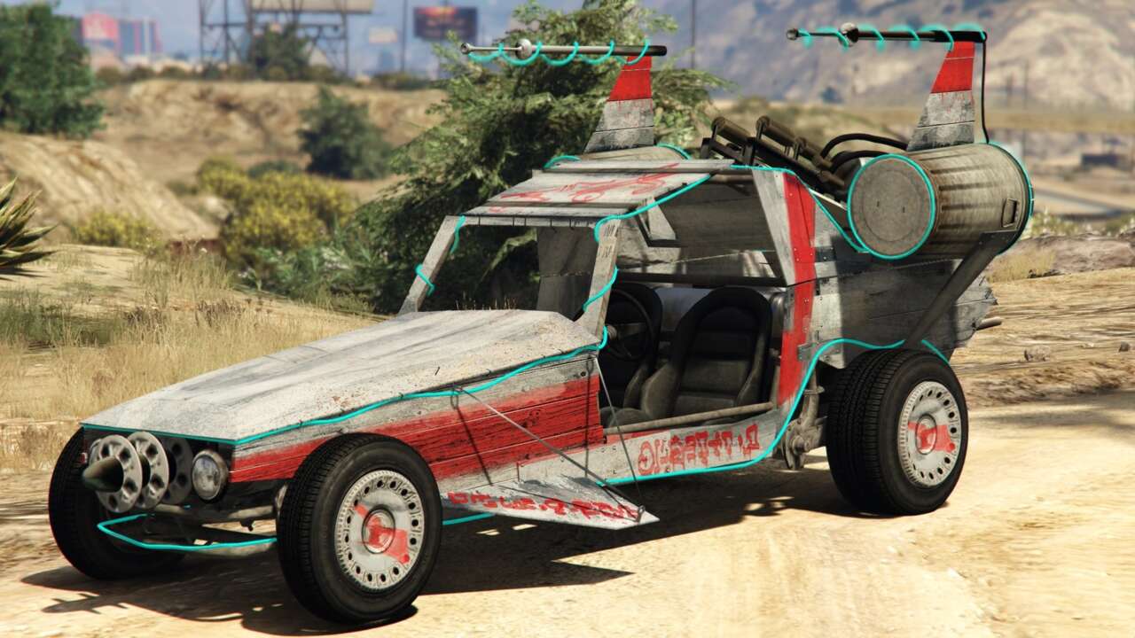 GTA 5: So finden Sie die weit entfernten Raumschiffteile