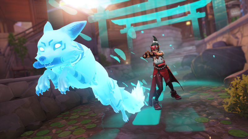 Kiriko ist der neue Support-Charakter mit Kunai in Overwatch 2