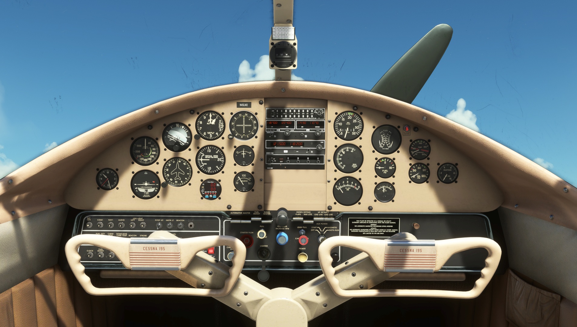 Microsoft Flight Simulator – Lokale Legende VII: Cessna 195 Businessliner Screenshot