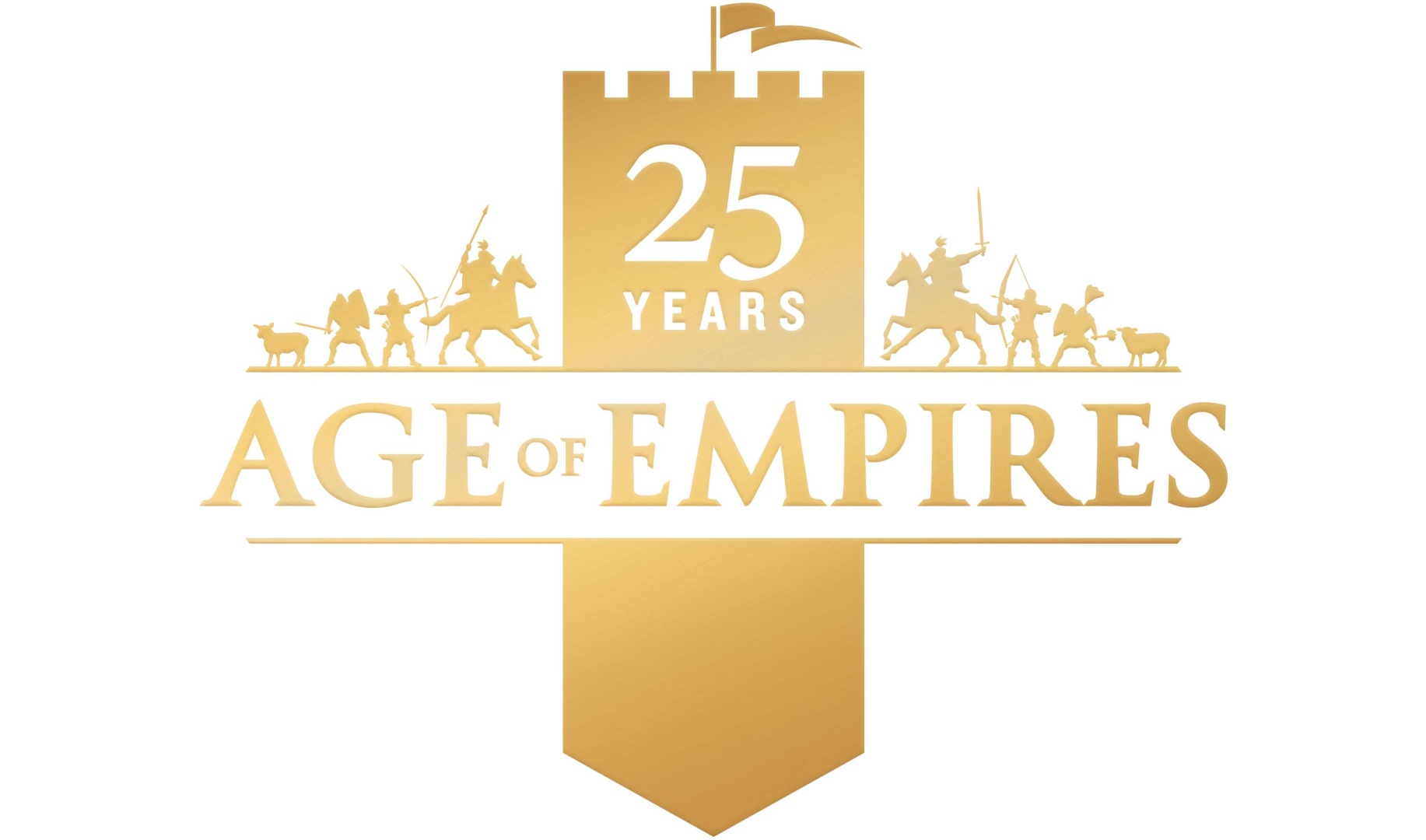 Asset zum 25-jährigen Jubiläum von Age of Empires