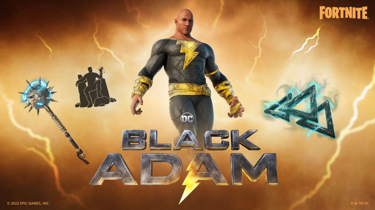 Black Adam bringt The Rock nach Fortnite … schon wieder