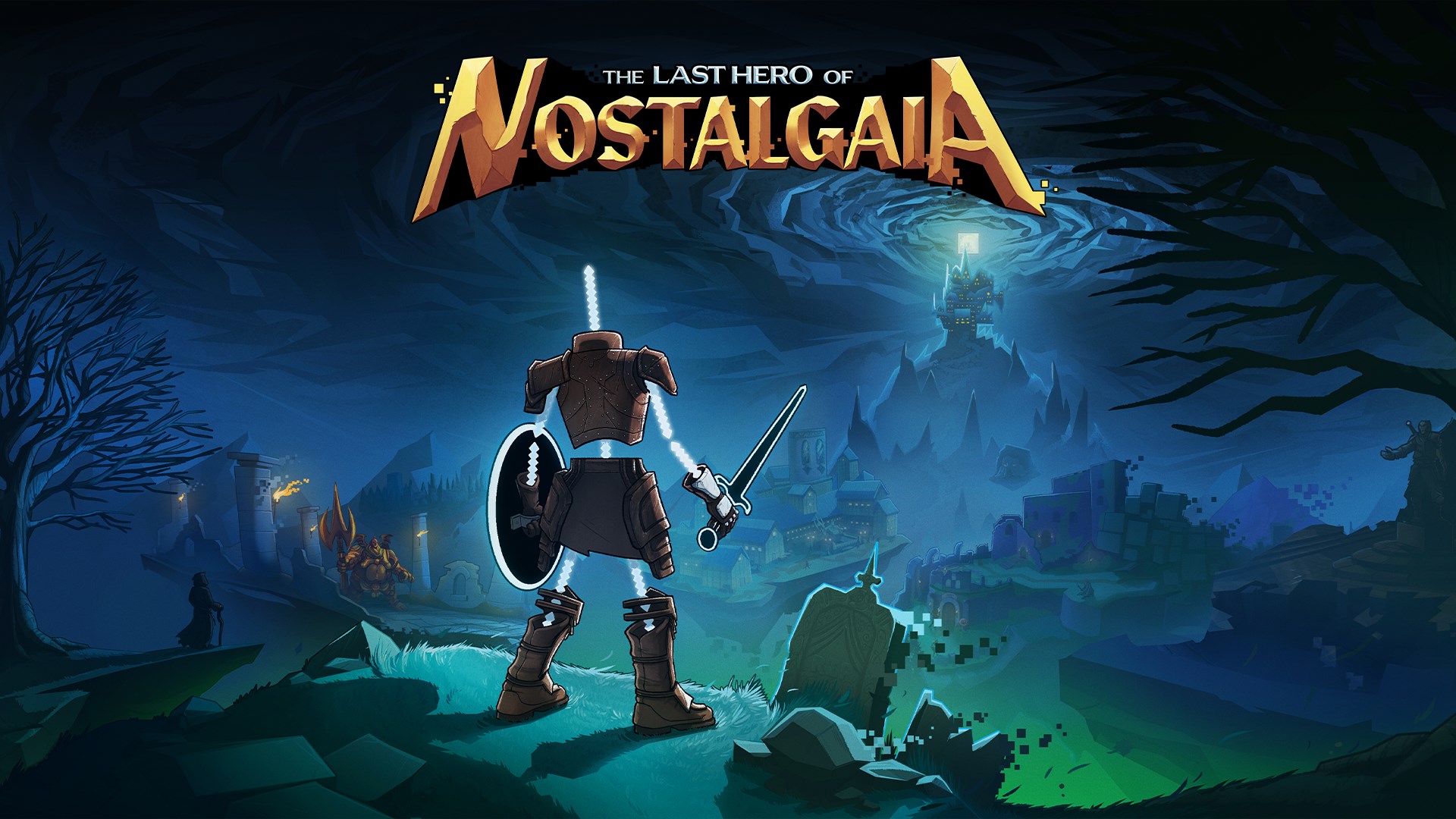 Nimm die Herausforderung eines Souls-Likes mit einer humorvollen Wendung in The Last Hero of Nostalgaia an