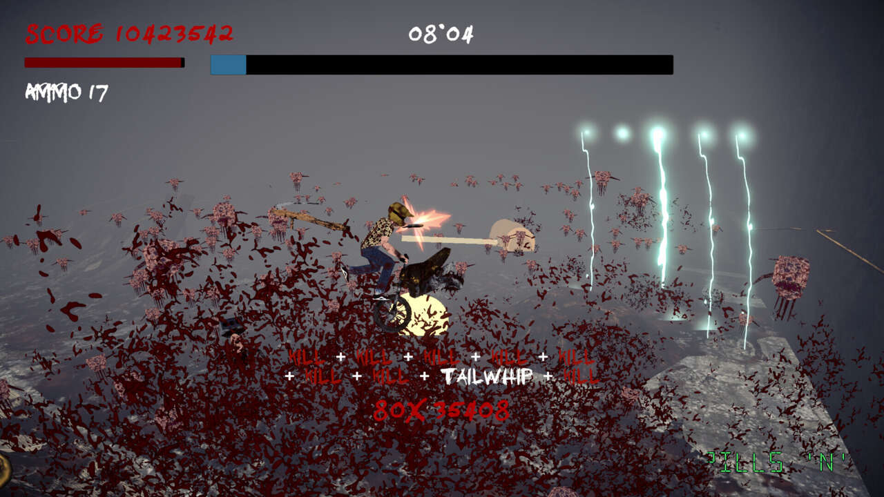 In diesem Roguelite-Shooter im Tony-Hawk-Stil werden Sie stärker, indem Sie Tricks ausführen und Monster töten