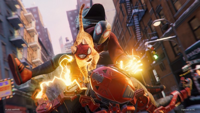 Marvel’s Spider-Man: Miles Morales Swings auf Steam nächsten Monat