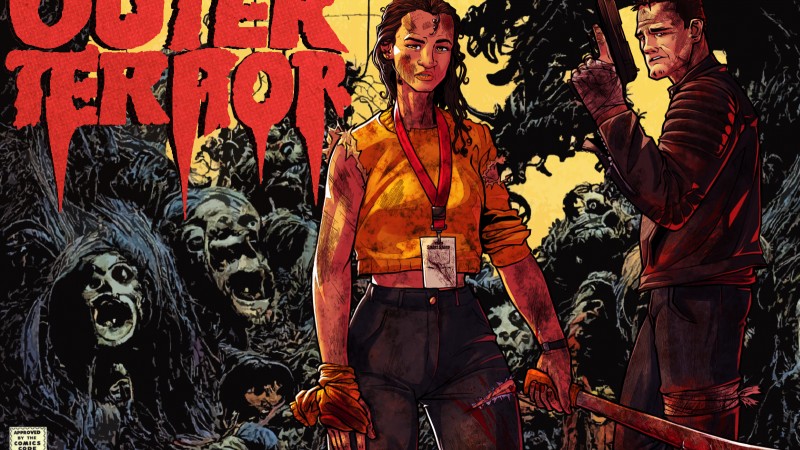 Outer Terror, eine Arcade-Bullet-Hell-Hommage an den B-Movie-Horror, erscheint bald auf dem PC