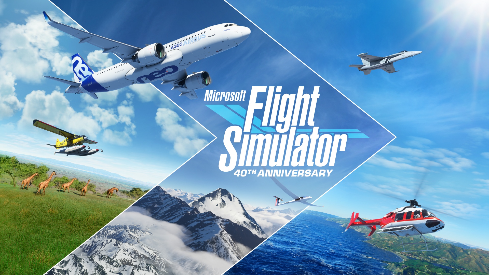 Microsoft Flight Simulator feiert einen bedeutsamen Meilenstein und die Veröffentlichung der 40. Jubiläumsausgabe