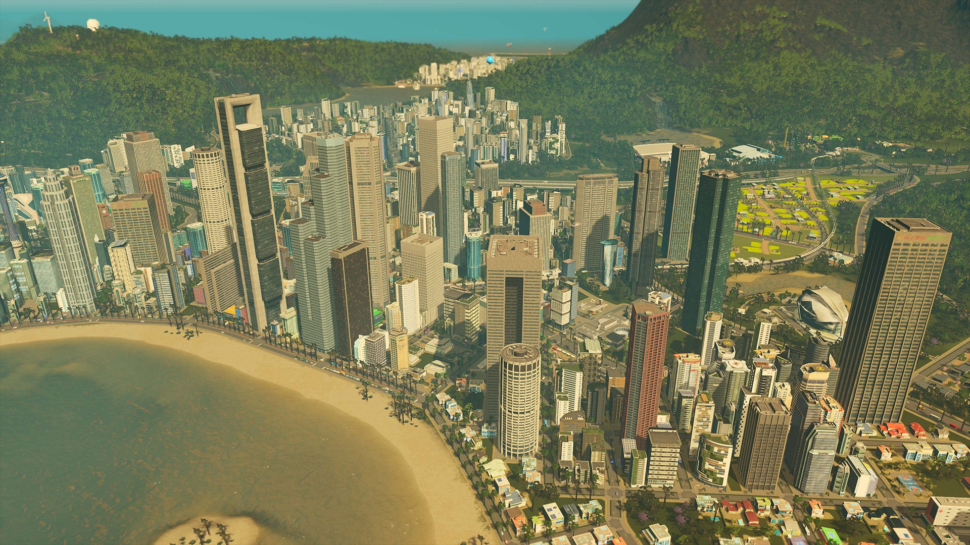 Screenshot aus dem Skyscrapers Content Creator Pack, das heute veröffentlicht wird