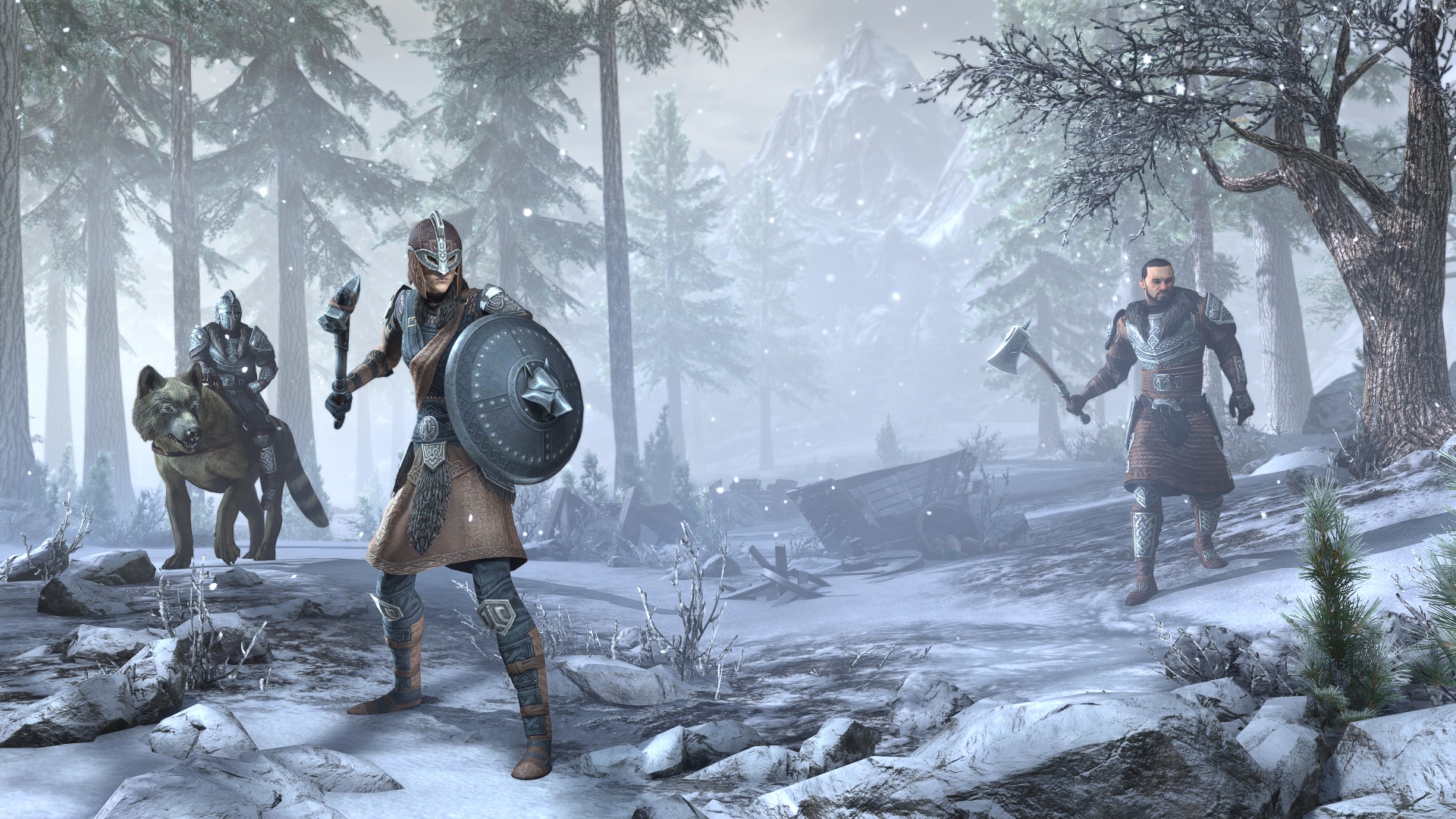 Elder Scrolls Online-Screenshot zur Feier des Schwarzen Herzens von Skyrim
