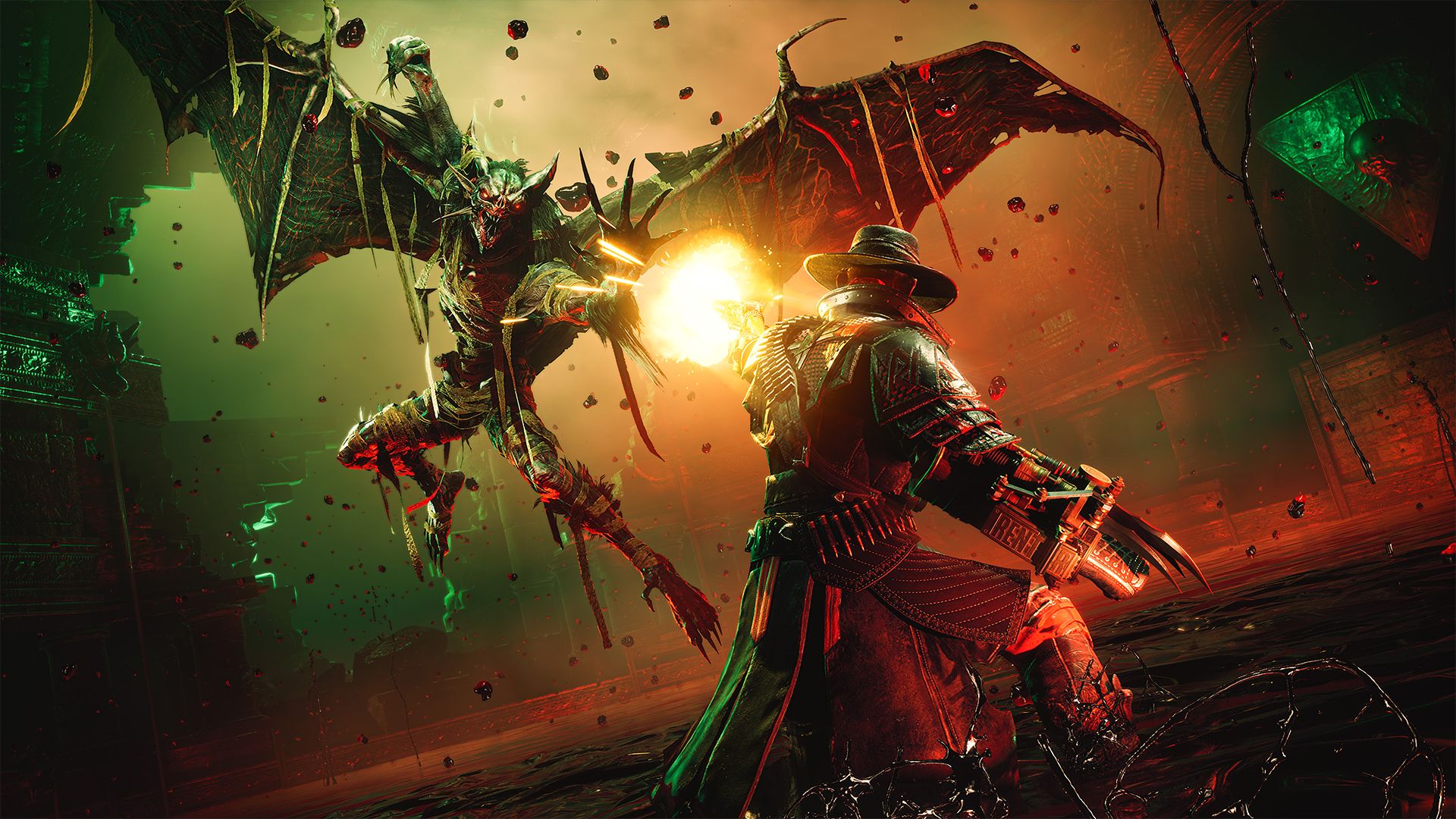 Erkunden Sie den seltsamen Westen in Evil West, jetzt verfügbar für Xbox One und Xbox Series X|S