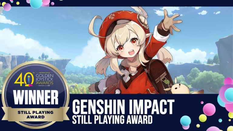 Genshin Impact gewinnt die Kategorie Still Playing bei den Golden Joystick Awards 2022