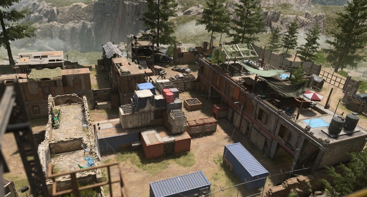 Die Shoothouse-Karte in Modern Warfare II.