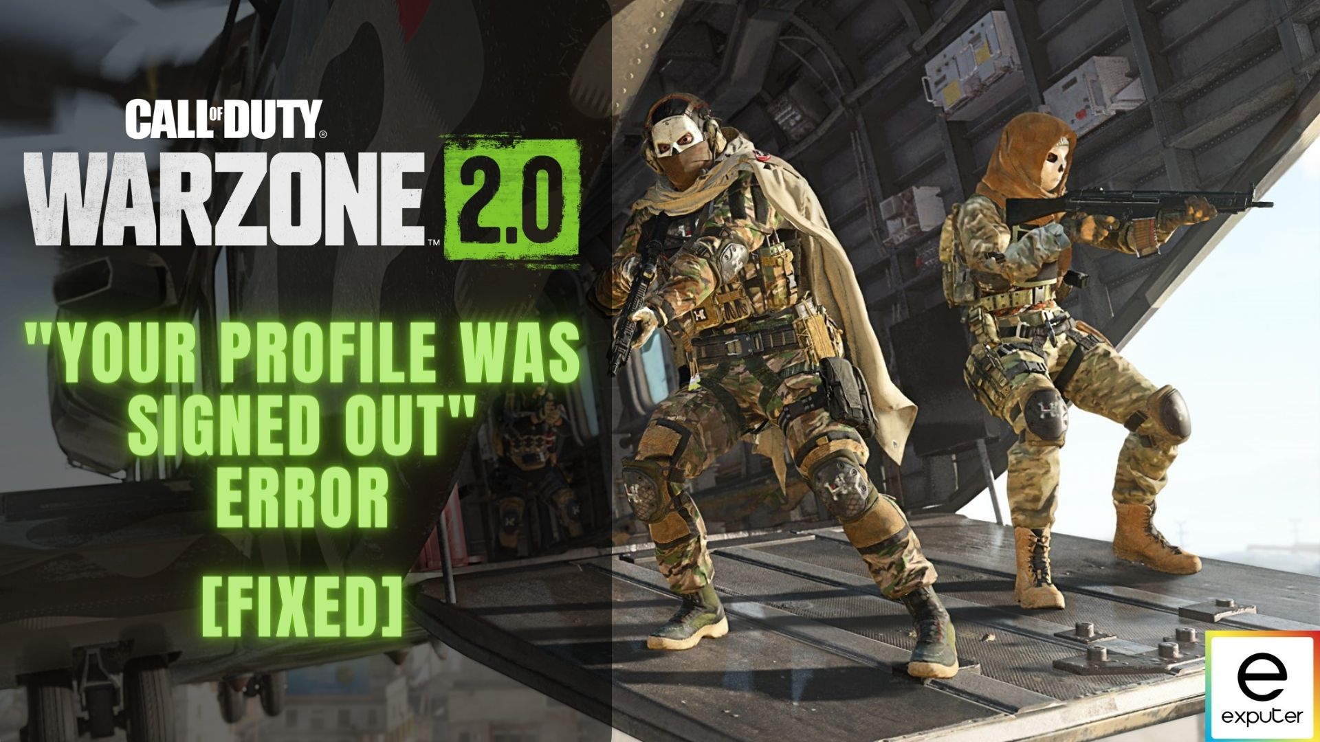 Warzone 2: Ihr Profil wurde abgemeldet Fehler [FIXED]