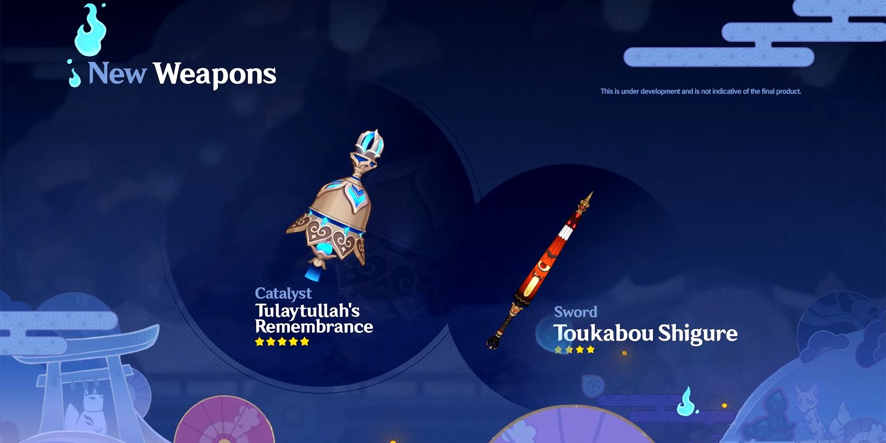 Neue Waffen 3.3 Tokabou Shigune und Tulayyullahs Erinnerung an Genshin Impact