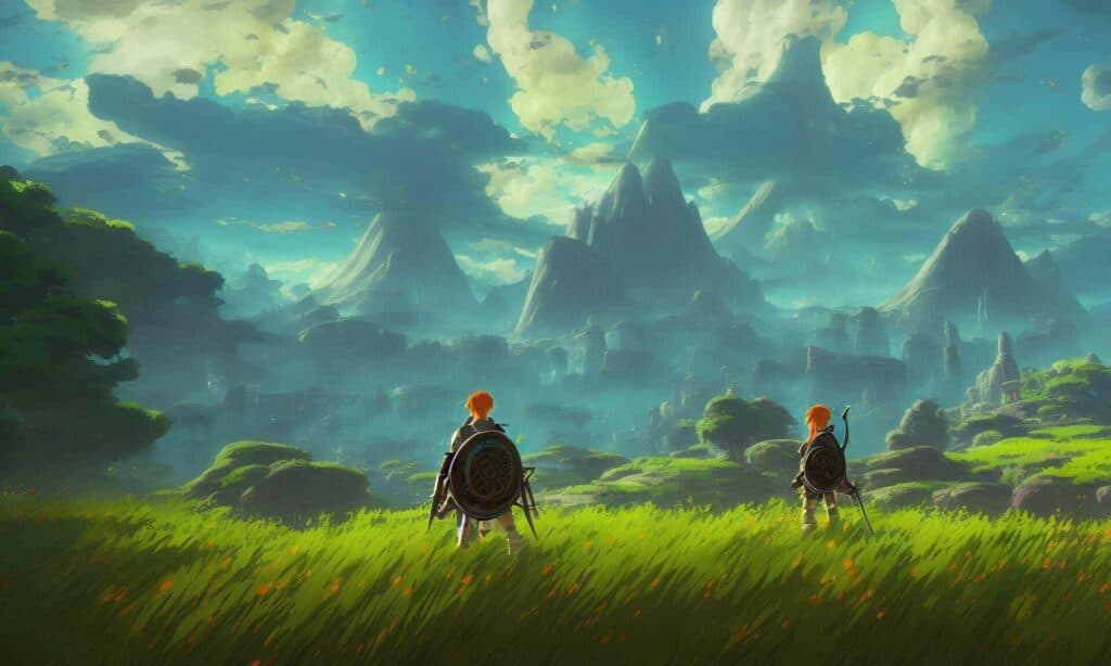 Genshin Impact-Landschaft