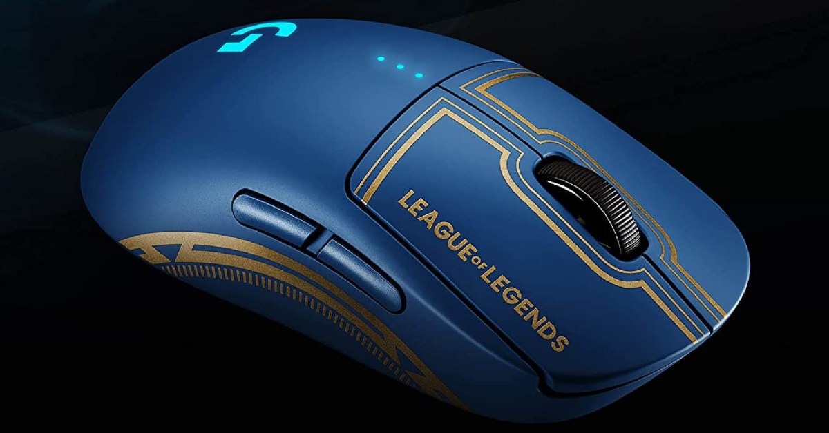 Die kabellose Gaming-Maus League of Legends G PRO von Logitech fällt um 62 % auf ein neues Tief von 50 US-Dollar