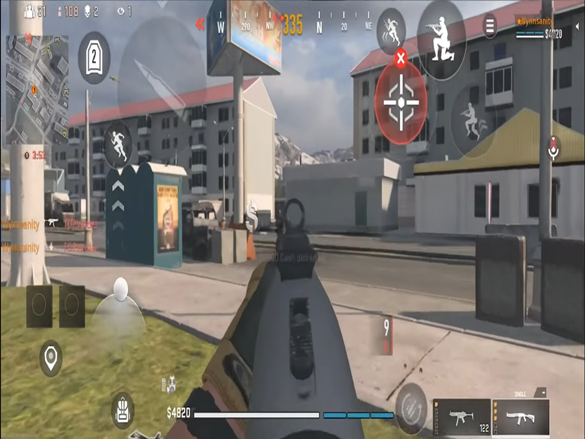Das Gameplay von Call of Duty Warzone Mobile wurde vor dem Start im Mai 2023 veröffentlicht