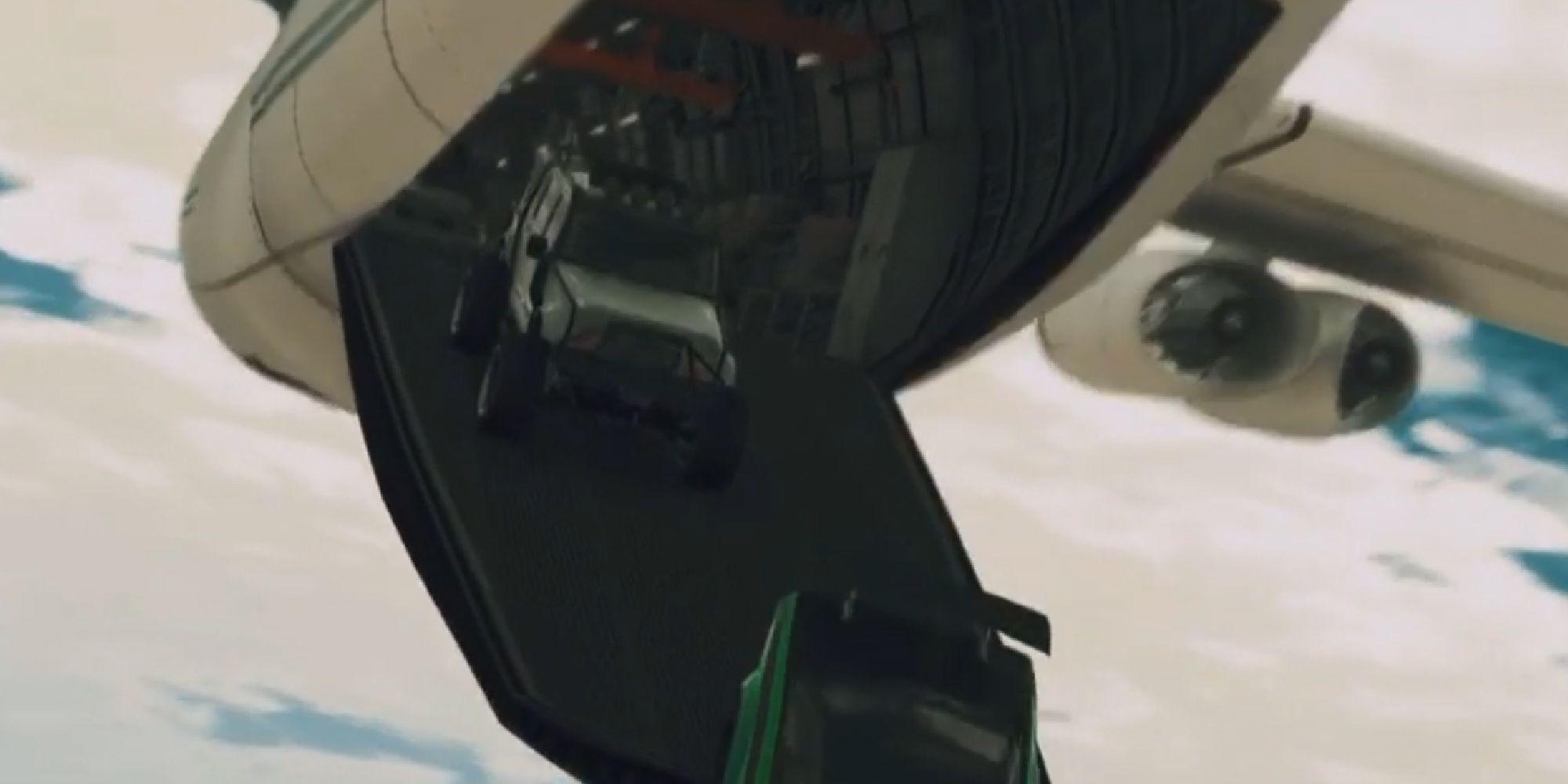 What a truly amazing recreation of the famous Furious 7 scene made in GTA 5!