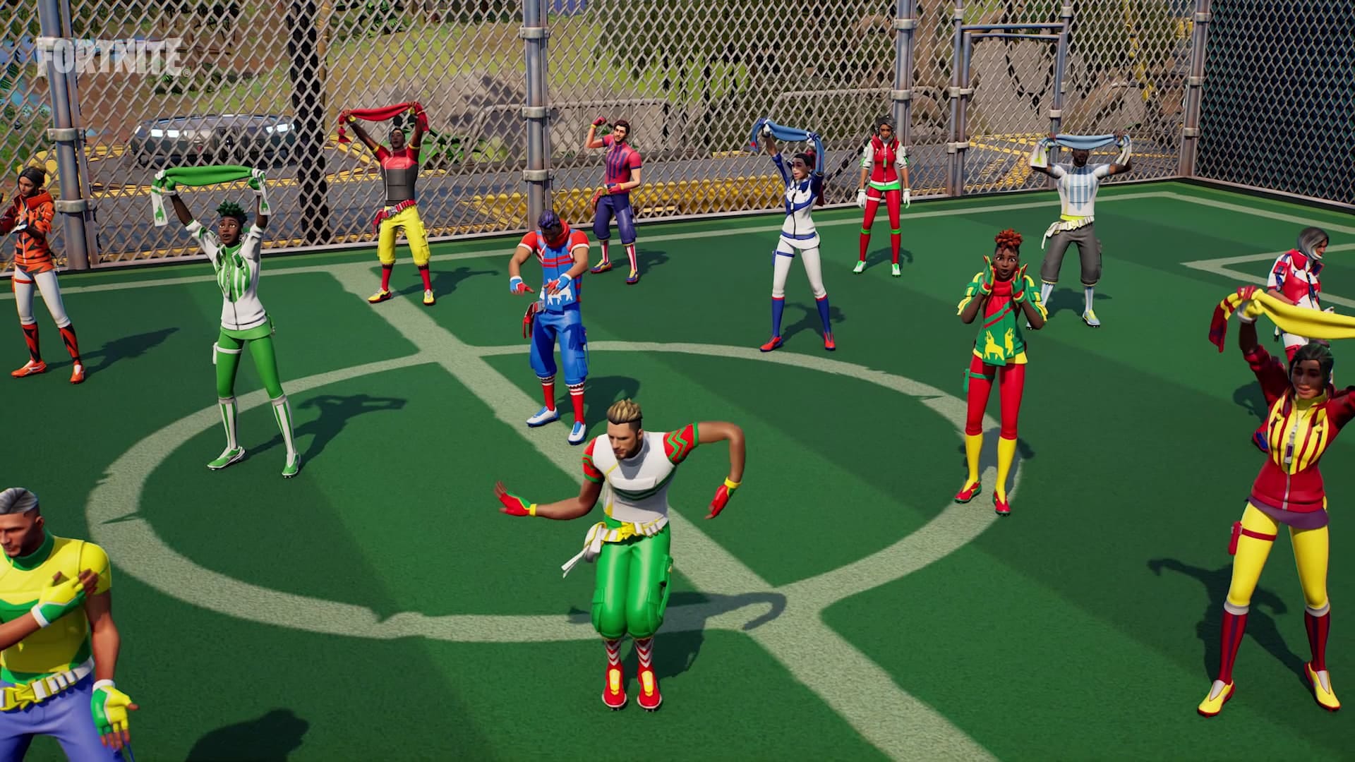 Die Katar-Skins von Fortnite lassen die Spieler sich in stolzen Farben kleiden
