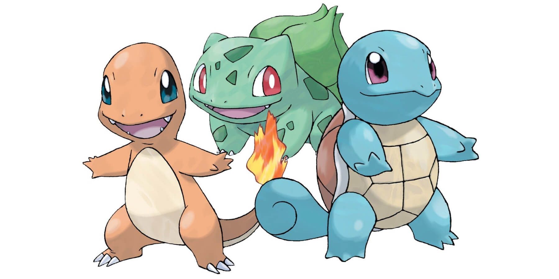 pokemon kanto region starter compiled