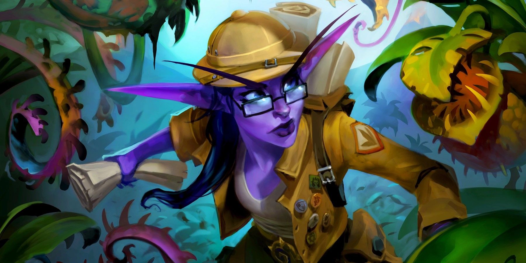 wow hearthstone elise starsong the trailblazer journey to un'goro