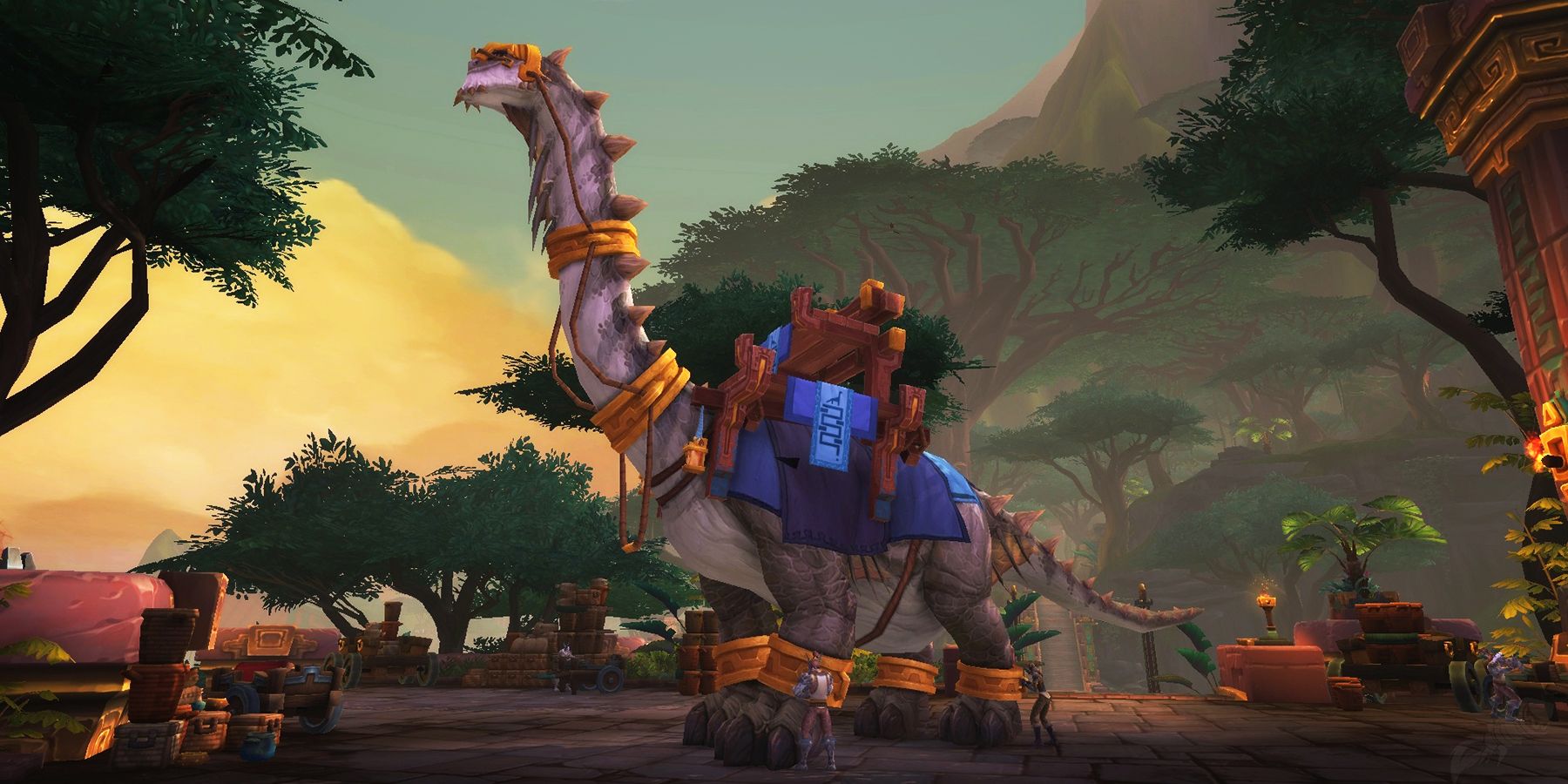 wow world of warcraft mighty caravan brutosaur mount players