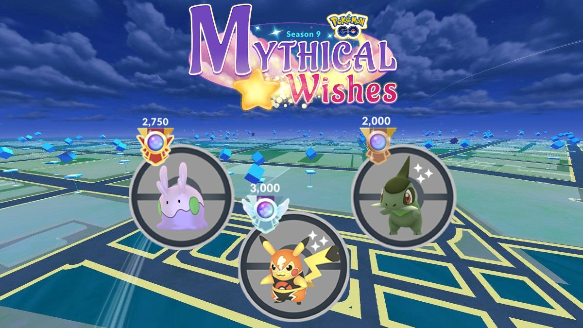 All Pokemon GO Battle League Rewards in Mythical Wishes