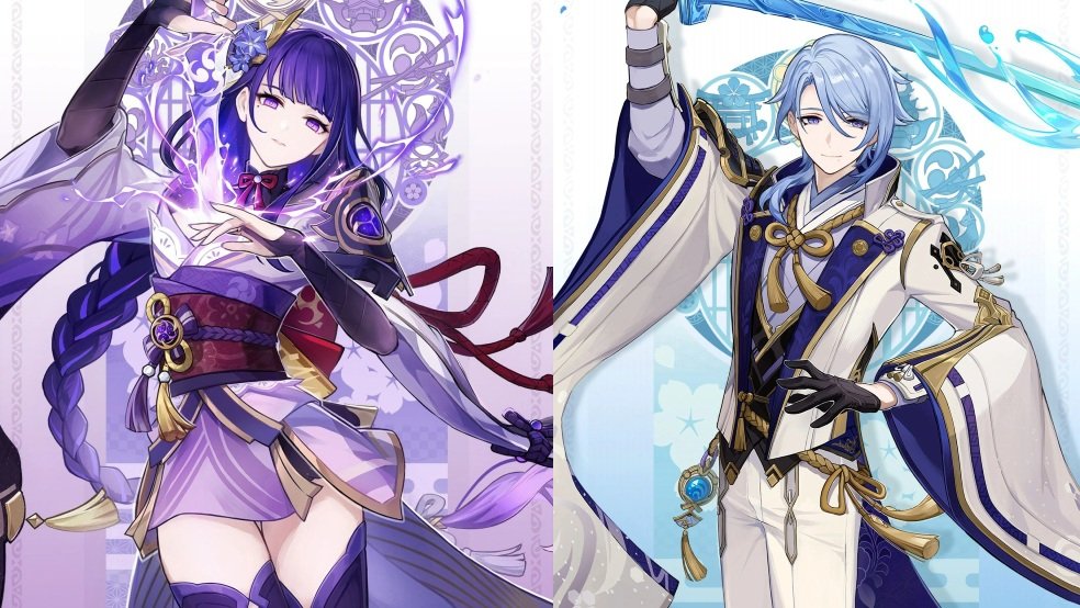 Genshin Impact Version 3.3 Banner – zweite Phase – Raiden und Ayato