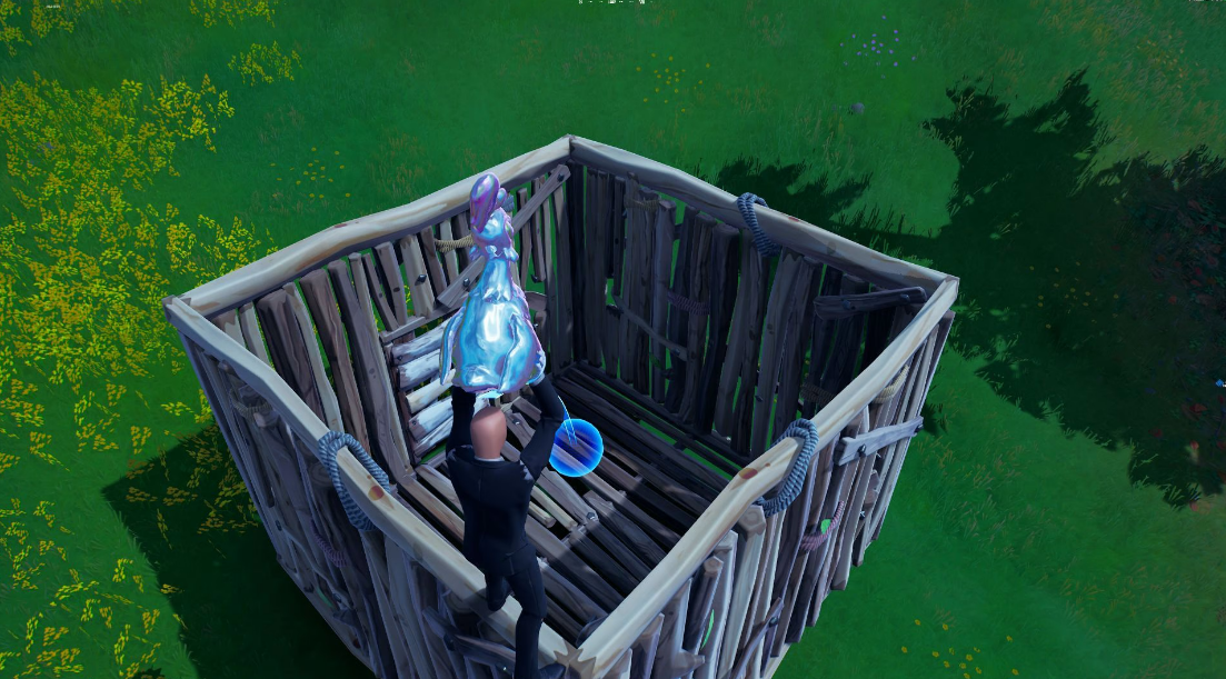 Wie man Hühnchen in Fortnite wirft