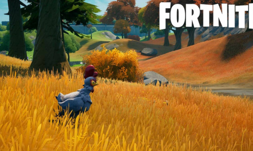 Wie man Hühnchen in Fortnite wirft