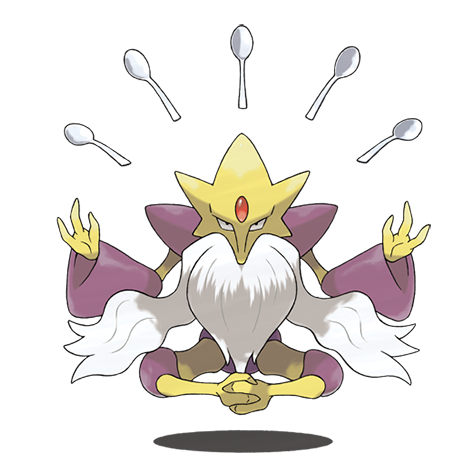 Pokémon 065 Alakazam Mega