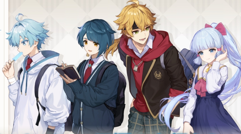 Genshin x Gigo Ayaka Thoma Xinqiu Chongyun