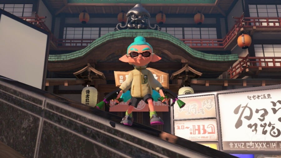 Splatoon 3 Solewasser-Pose