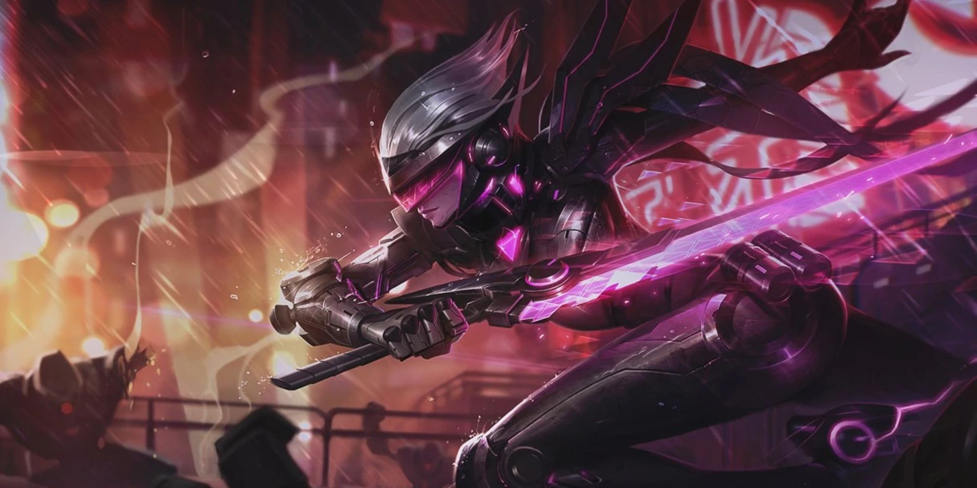 League of Legends PROJEKT Fiora Splash Art