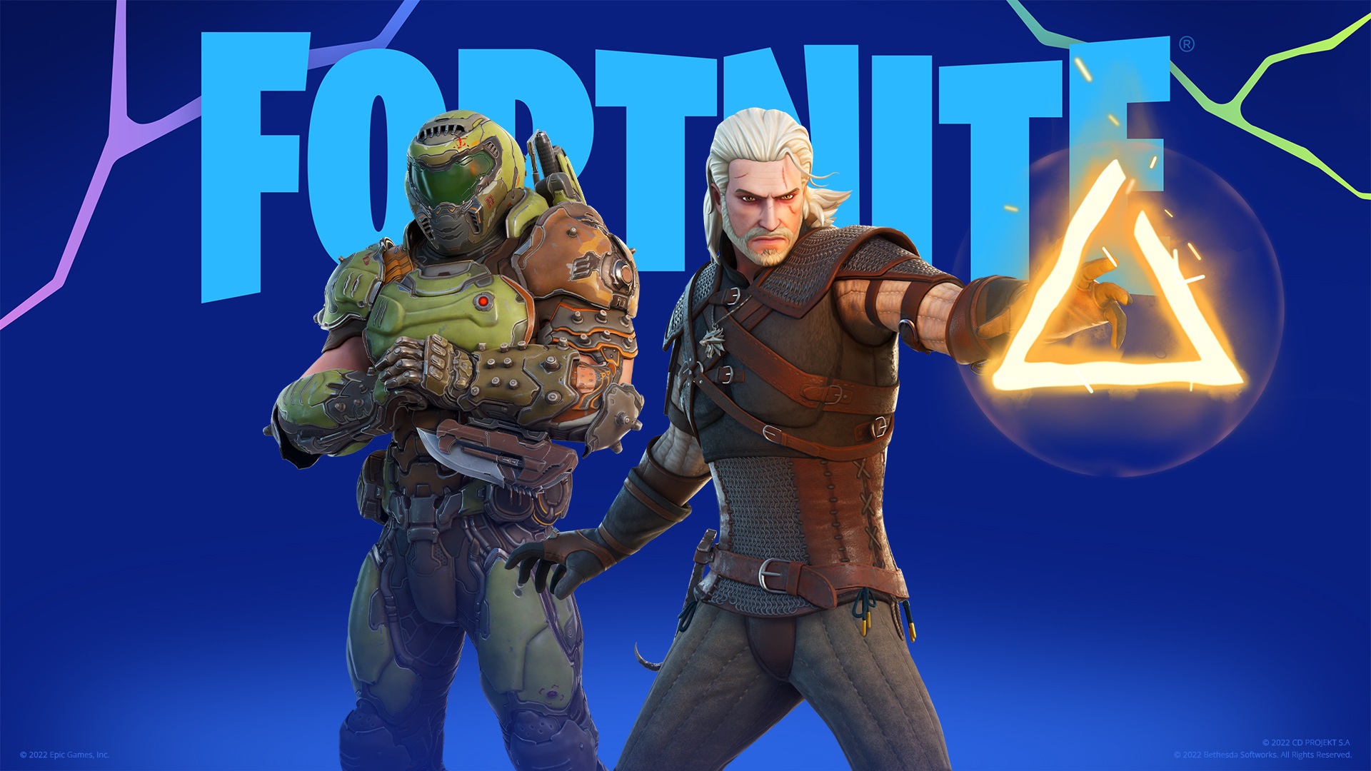 Geralt von Riva ist auf dem Weg nach Fortnite