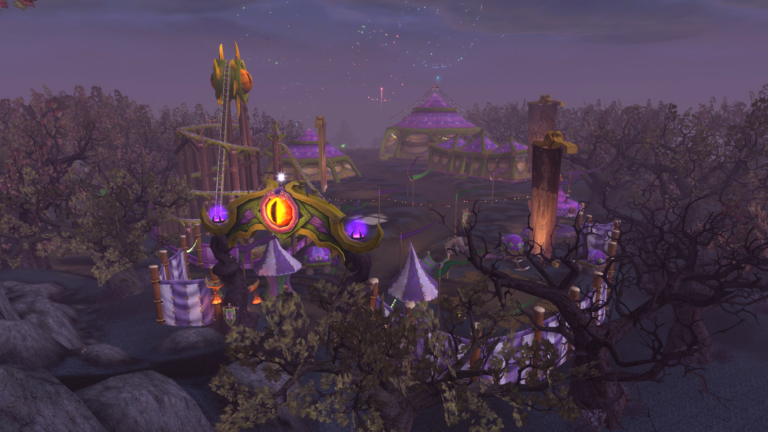 Wie kommt man in WoW Dragonflight zum Dunkelmond-Jahrmarkt |  Lage des Dunkelmond-Jahrmarkts Wie man in WoW Dragonflight zum Dunkelmond-Jahrmarkt kommt