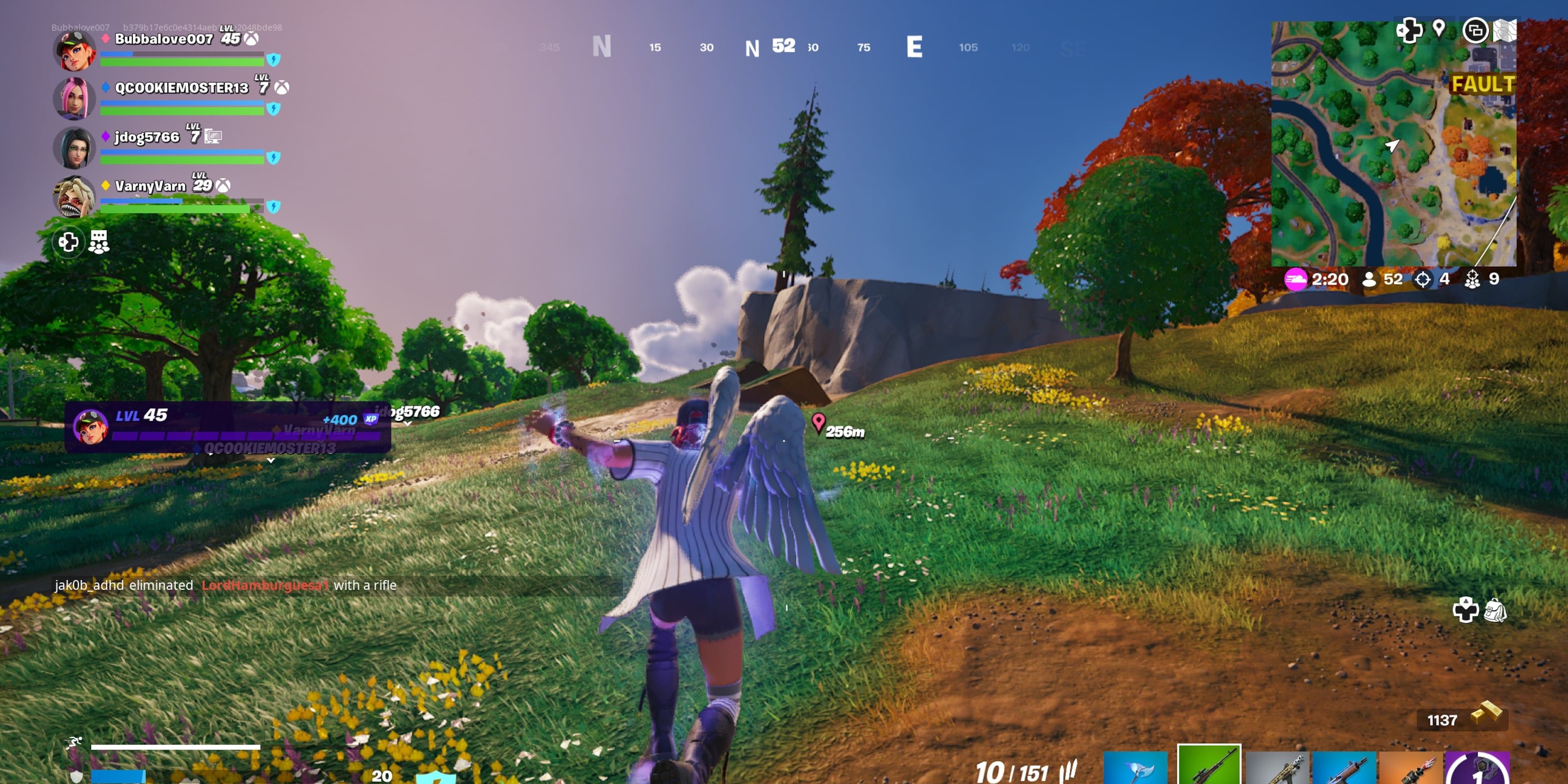Fortnite Low-Gravity-Augment