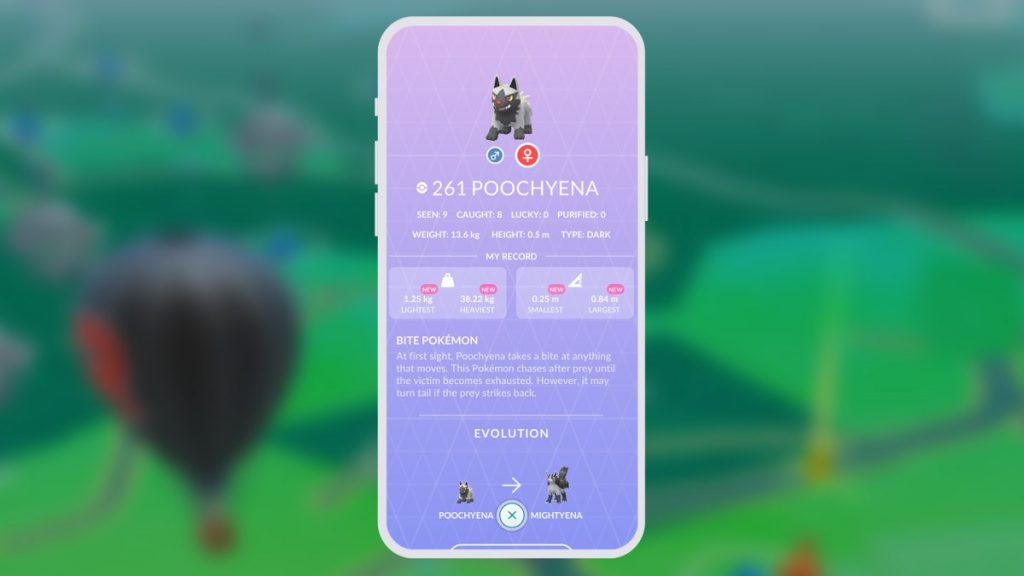 Pokemon Größter und kleinster Rekord in Pokemon GO