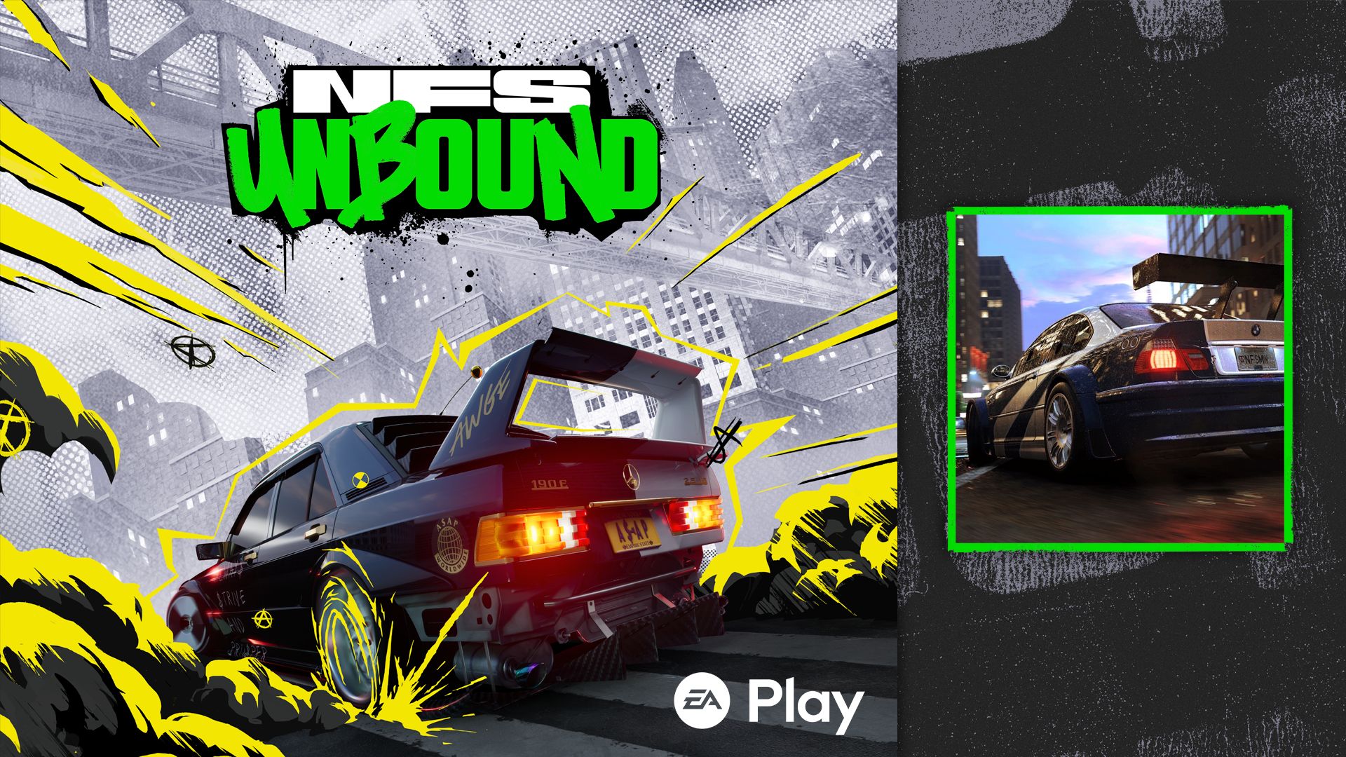 Übernimm die Kontrolle über das Rad in Need for Speed ​​Unbound mit EA Play