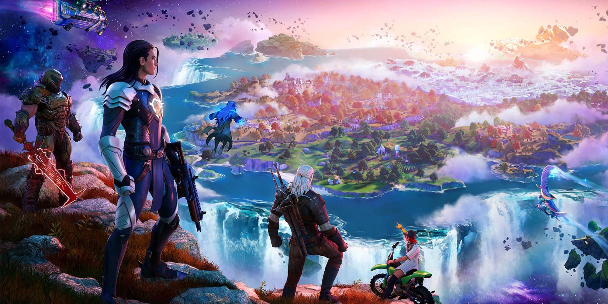 Fornite Battle Royale Chapter 4 Season 1 Map