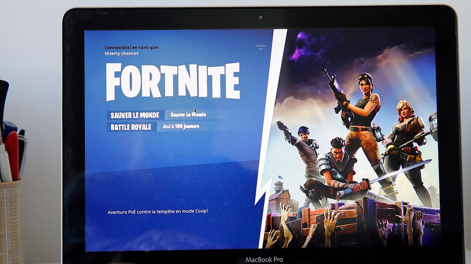Fortnite auf einem Desktop