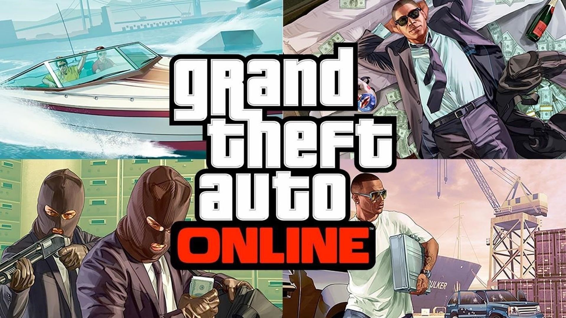 Where is the bank in GTA 5 Online map?