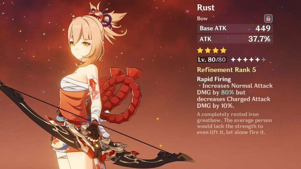 Genshin Impact - Rost - Yoimiya
