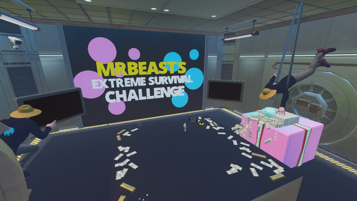 So verdienen Sie Punkte bei der MrBeast Extreme Survival Challenge in Fortnite