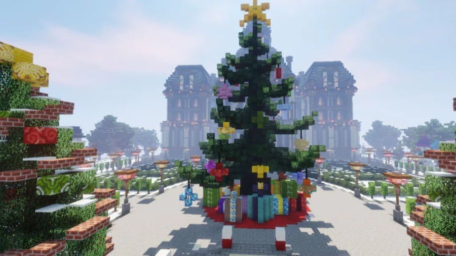 Videospiel Weihnachten - Minecraft