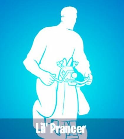 Fortnite-Emote „Lil' Prancer“.
