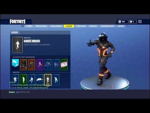 1 Stunde des Fortnite-Standardtanzes