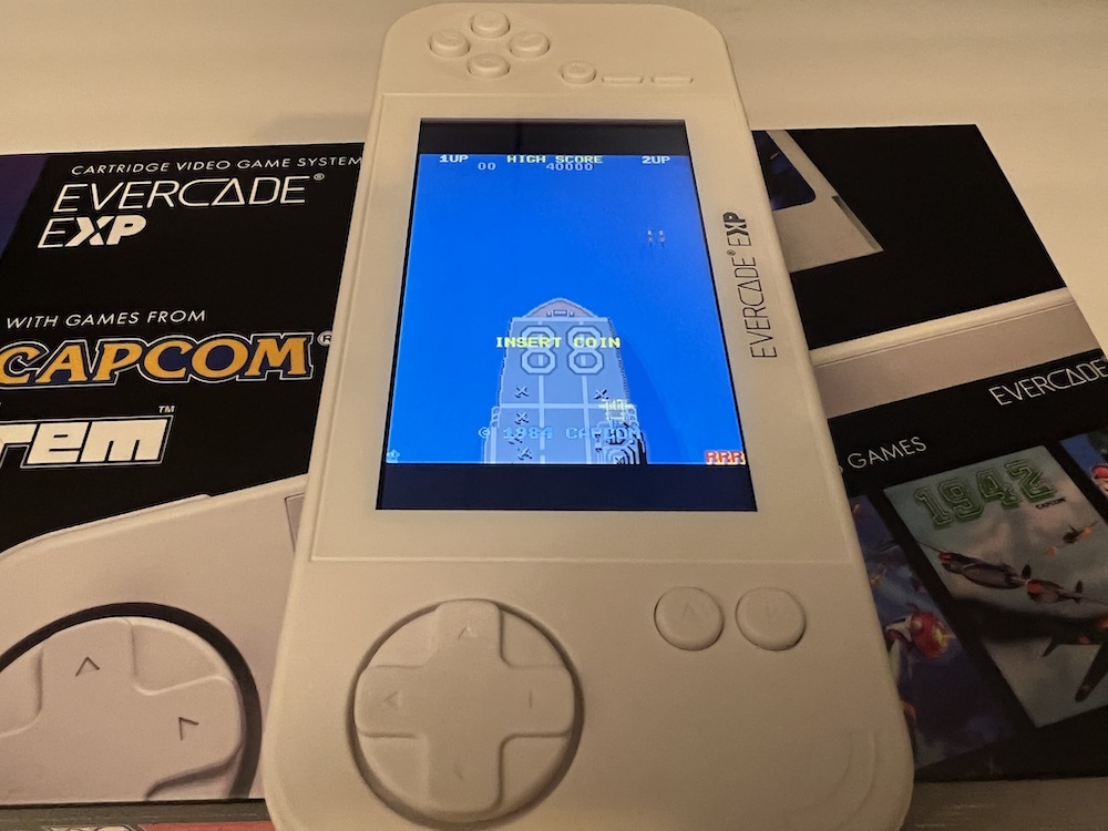 Evercade EXP TATE-Modus